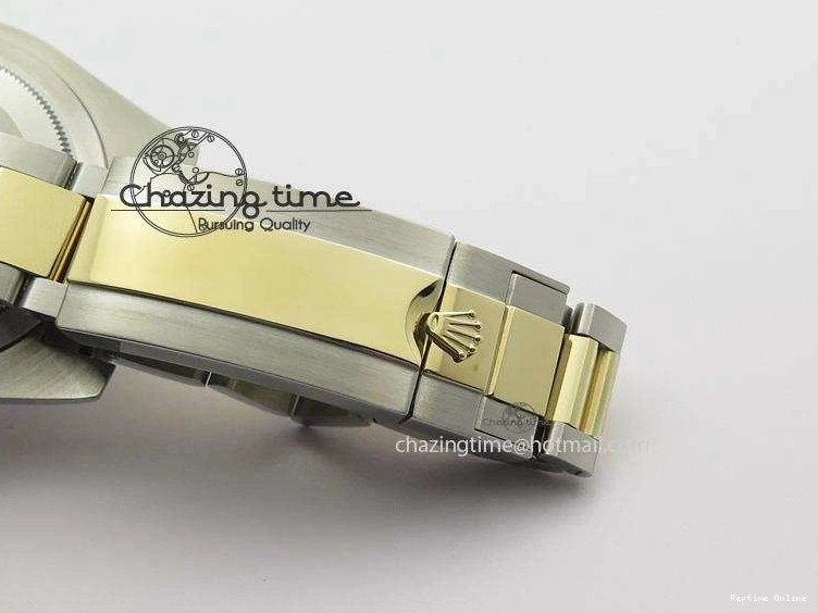 0301 Submariner 116613 LN Noob 1:1 Best Edition YG Wrapped Bezel Black Dial On SS YG Bracelet A Neat 3961